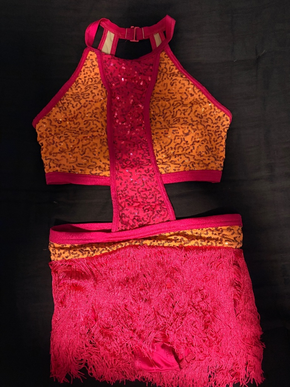 LC Pink/Orange Jazz Costume